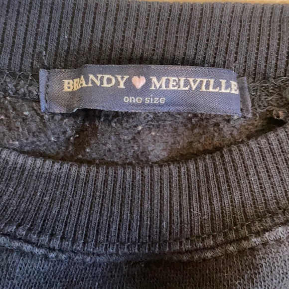 CROPPED BRANDY MELVILLE CREWNECK - Picture 2 of 2